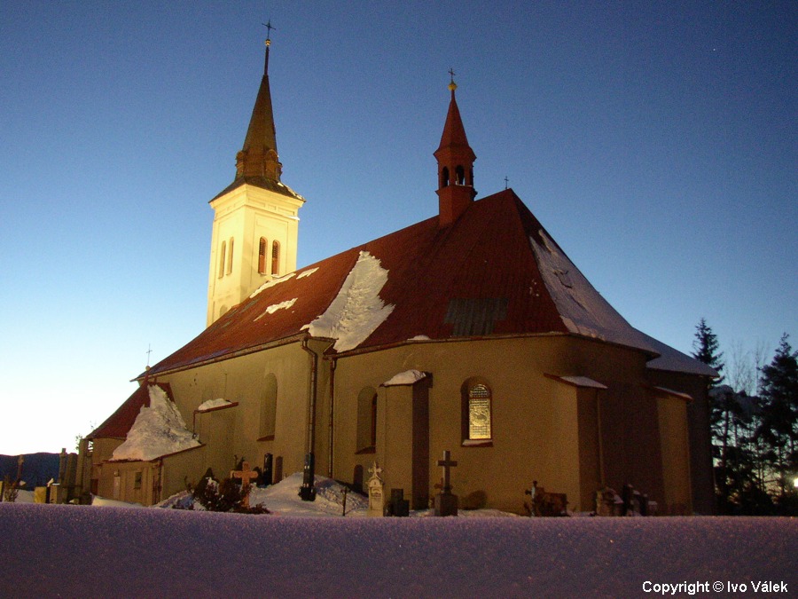 KOSTEL SV. IGNÁCE Z LOYOLY V MALENOVICÍCH