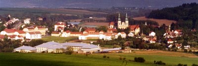 Panoramatický pohled na Velehrad