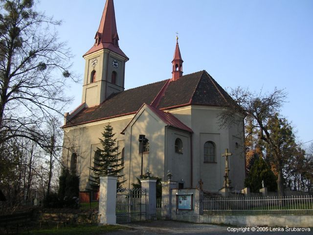 KOSTEL SV. JAKUBA V HORNÍCH DOMASLAVICÍCH
