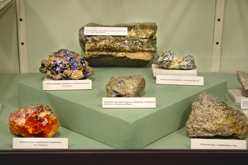 Expozice Geologie a mineralogie