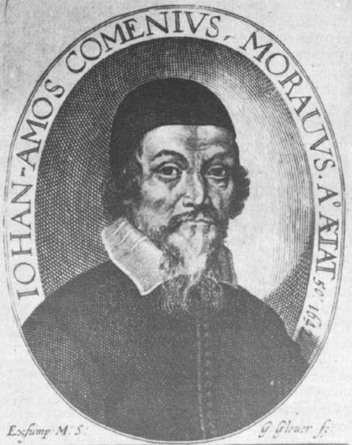 PAMÁTNÍK J. A. KOMENSKÉHO VE FULNEKU