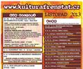 Kulturní program na listopad 2013