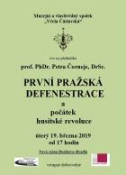 PRVNÍ PRAŽSKÁ DEFENESTRACE a počátek husitské války